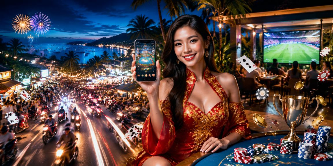 Trò chơi bài neon tại Phú Quốc – casino kiểu hiện đại trên 790